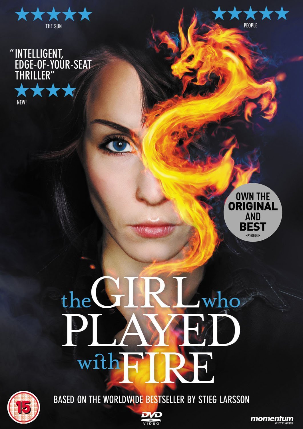 Girl Who Played With Fire DVD Reino Unido para noches de cine en casa