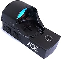 Vista 2 de ADE Advanced Optics RD3 – 011 A-1 Premium Grade 1 x 22 x 33 rojo Dot Sight Individual brillo Up & Down Interruptores