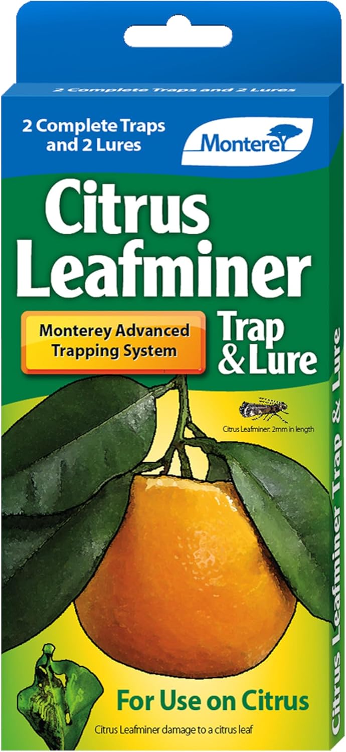 Monterey LG8920 Citrus Leafminer Trap and Lure, Pack of 2, Natural