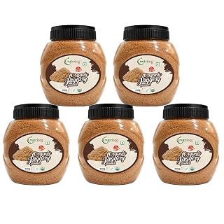 NutriOrg Organic Jaggery Powder 3.5 kg(Pack of 5 * 700) | Certified USDA Approved | Organic | No Added Preservatives & Artificial colour |