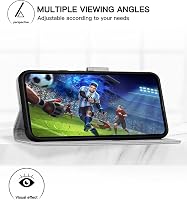 Foluu Google Pixel 8 Flip Tok - Prémium Műbőr Pénztárca Tok Kártyatartóval, Állvánnyal és Mágneses Zárral, TPU Keret, Ütésálló (Szürke) 2
