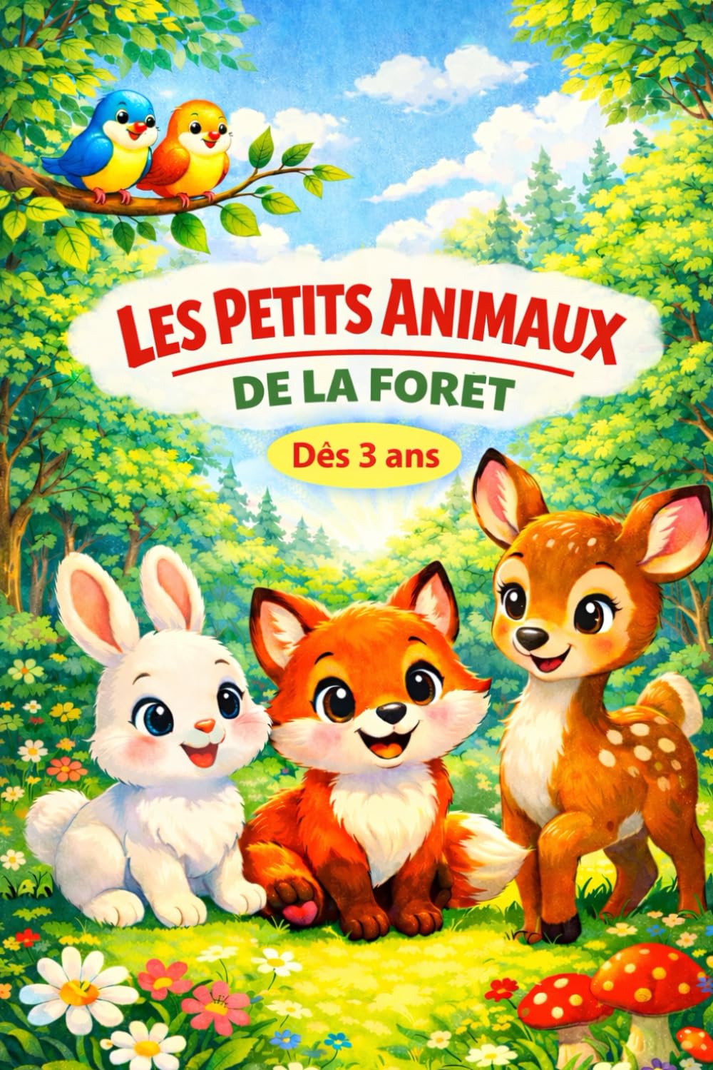 LES PETITS ANIMAUX DE LA FORÊT: Un merveilleux voyage au cœur de la nature – Dès 3 ans