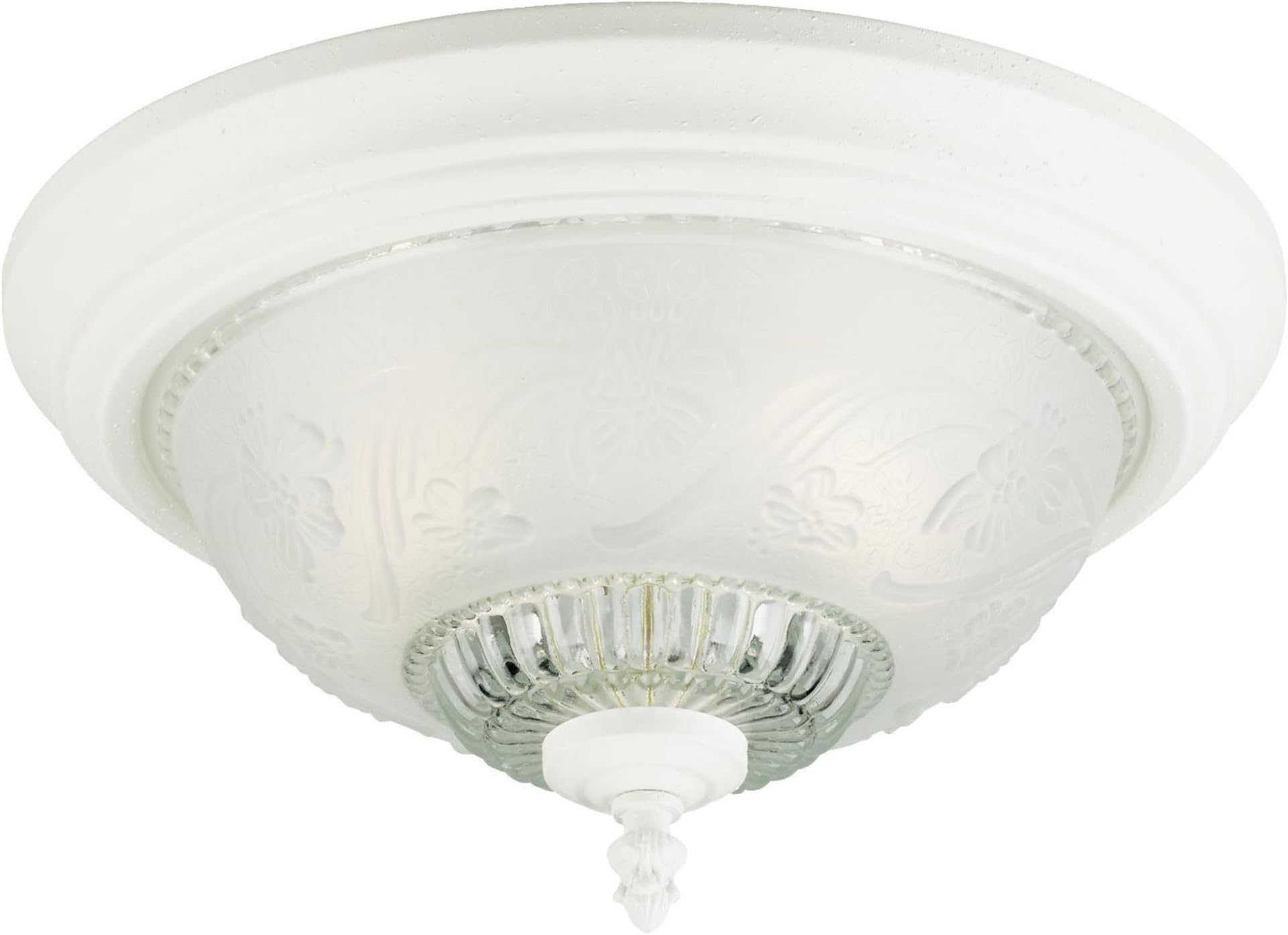 Westinghouse 2-Light Ceiling Fixture, White - 66162
