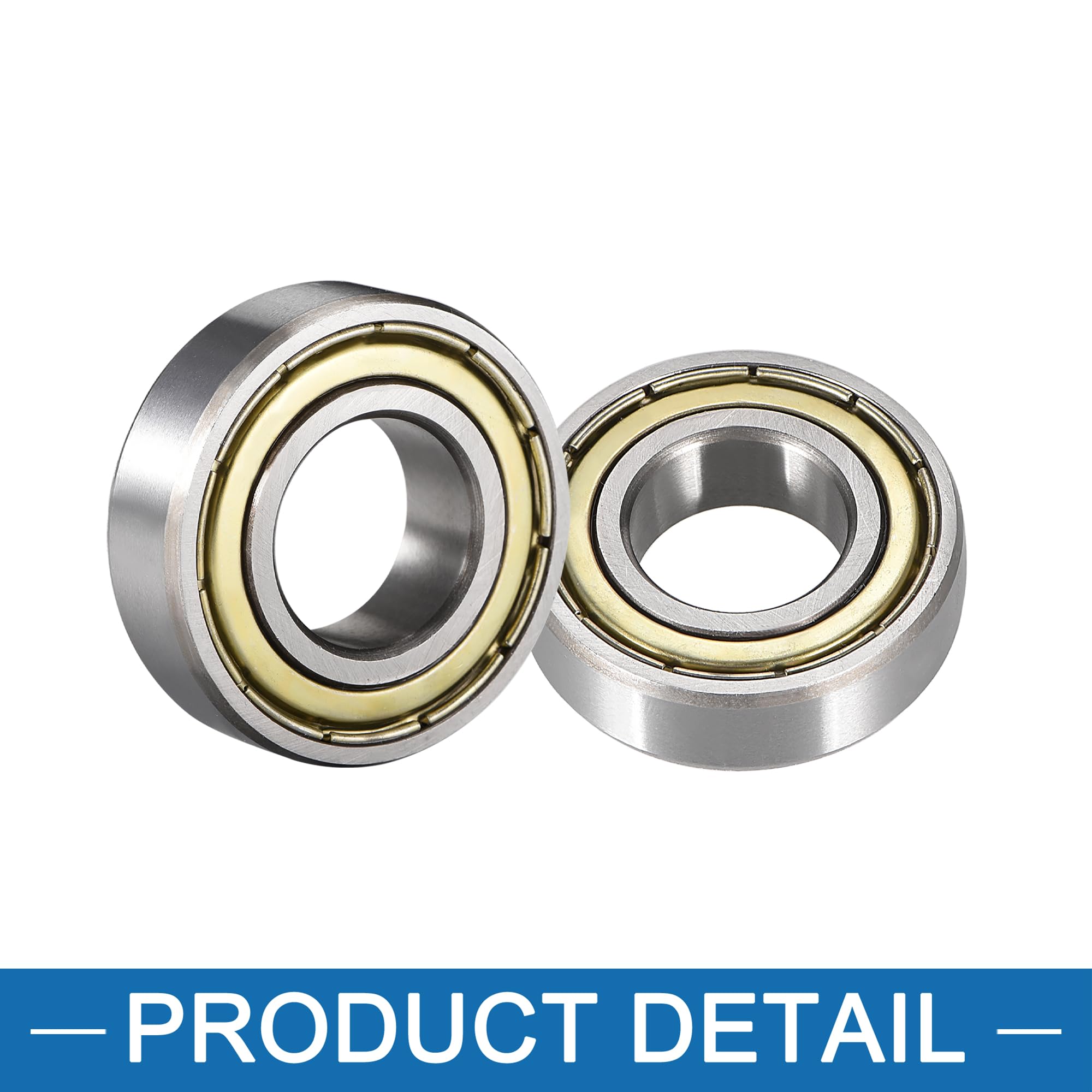 A ABSOPRO 6003ZZ 17x35x10mm ekranowane łożysko kulkowe ze stali 6003-2Z (zestaw 2 szt.)