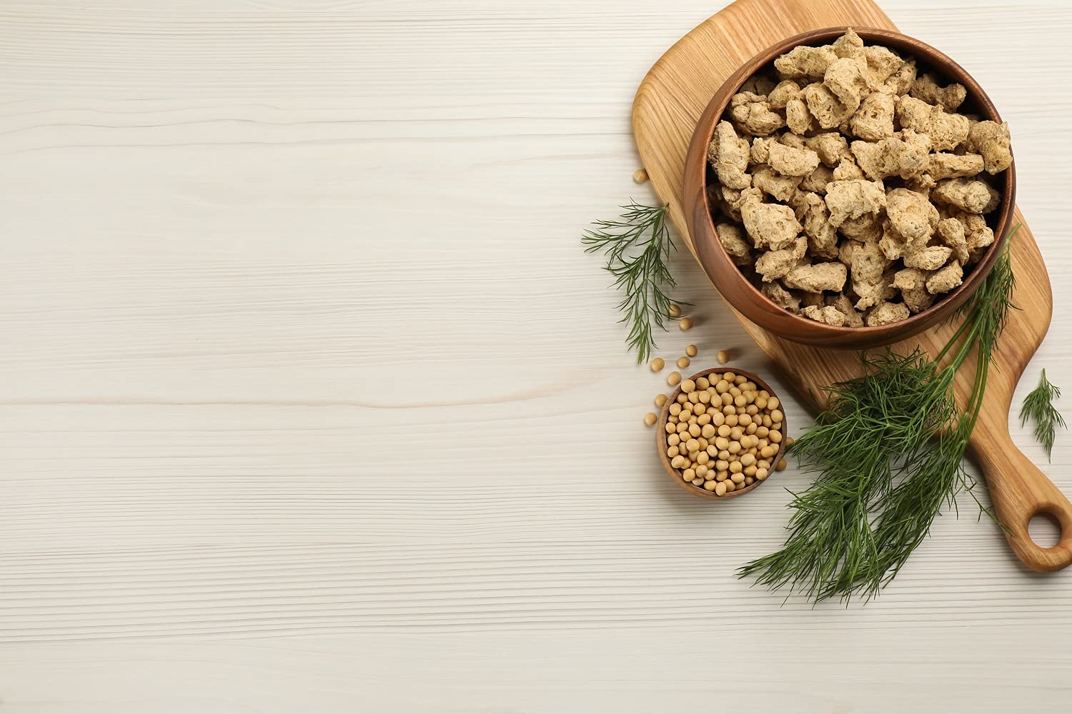 Mynatura Bio Soja Geschnetzeltes grob I Sojaschnitzel I Pflanzlich Kochen I Eiweißreich I Eiweiß I Gulaschersatz I Vegan I Soja I Im Beutel (3x 1000g)