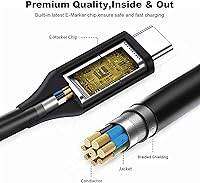 Vista 2 de Cargador adaptador de CA para HP Elite x2 1012 G1 M5 6Y54 T8Z05UT#ABA Touch Table PC. por Galaxy Bang USA®