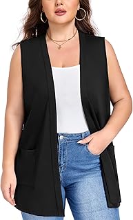 Plus Size Vest For Women Picks collage image 1