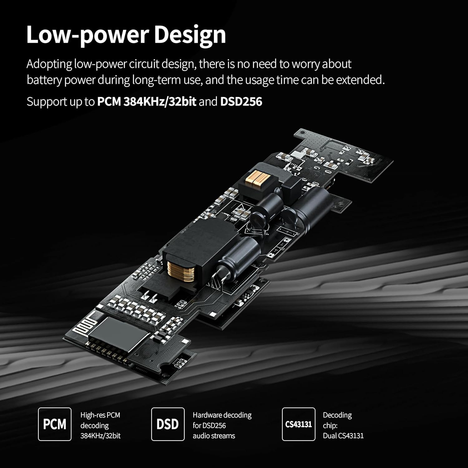 USB C DAC Headphone Amp Mini Amplifier, USB C to 3.5mm/4.4mm Amp with Dual CS43131 Decoder, TRI TK1 Headphone Splitter for 2 Earbuds Portable IEM DAC for KZ ZS10 PRO ZAR in Ear Monitor (TYPE-C Jack）