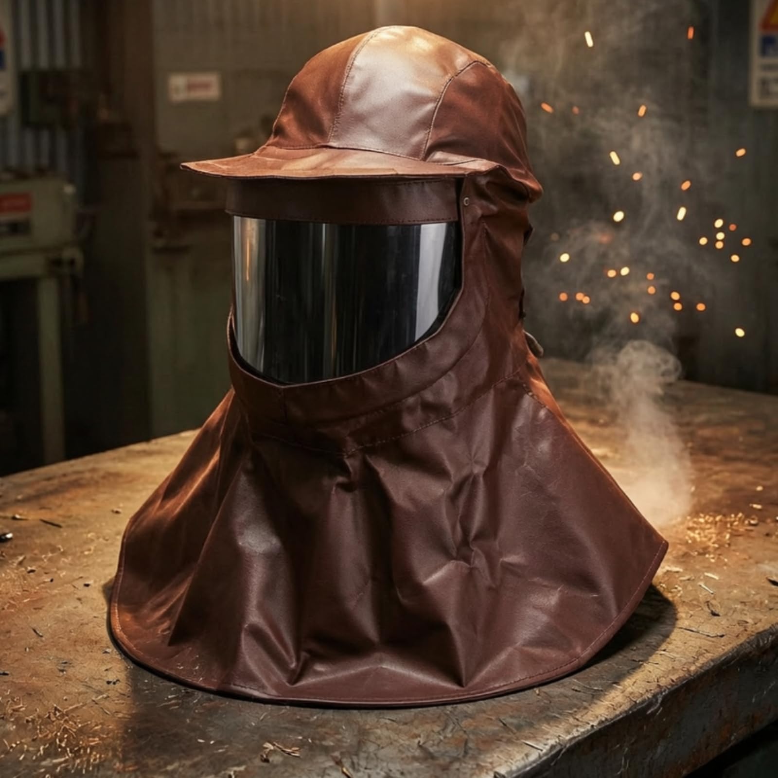 Sicher Schutzhelm mit Visier