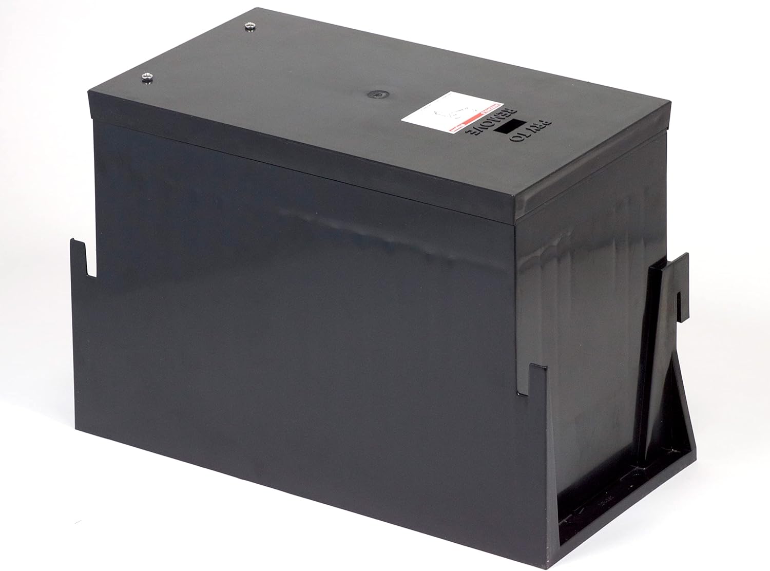 Legrand Wiremold XB814 2-Gang Outdoor Weatherproof Ground Box, Black (1 Pack)