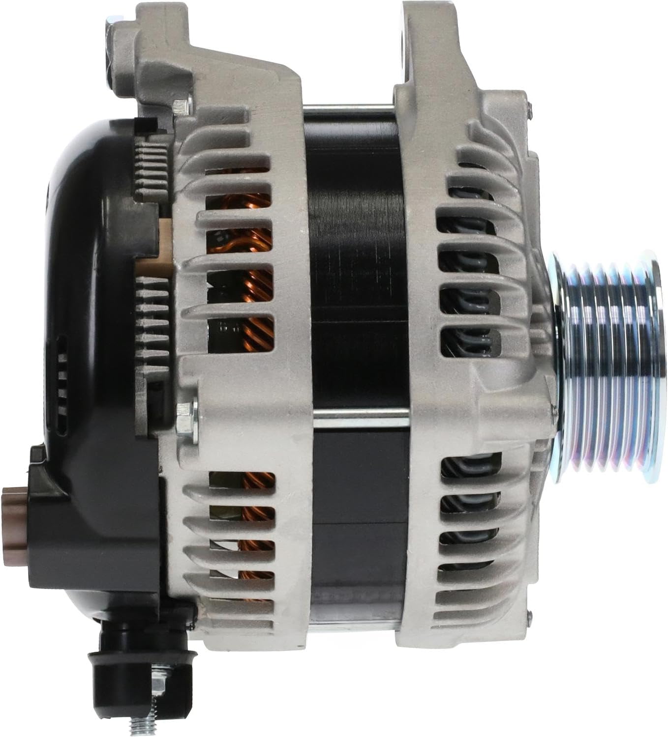 New 225A Alternator Compatible With Ford Edge 3.5L 2015-18, Explorer 3.5L 2016-19; Compatible With Lincoln MKT 3.7L 3.5L 2013-19, MKX 3.7L 16-18 104210-6600 DG1T10300EB G2GZ10346E GL-8854