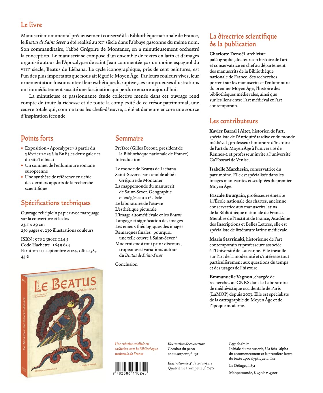 Le Beatus de saint-Sever