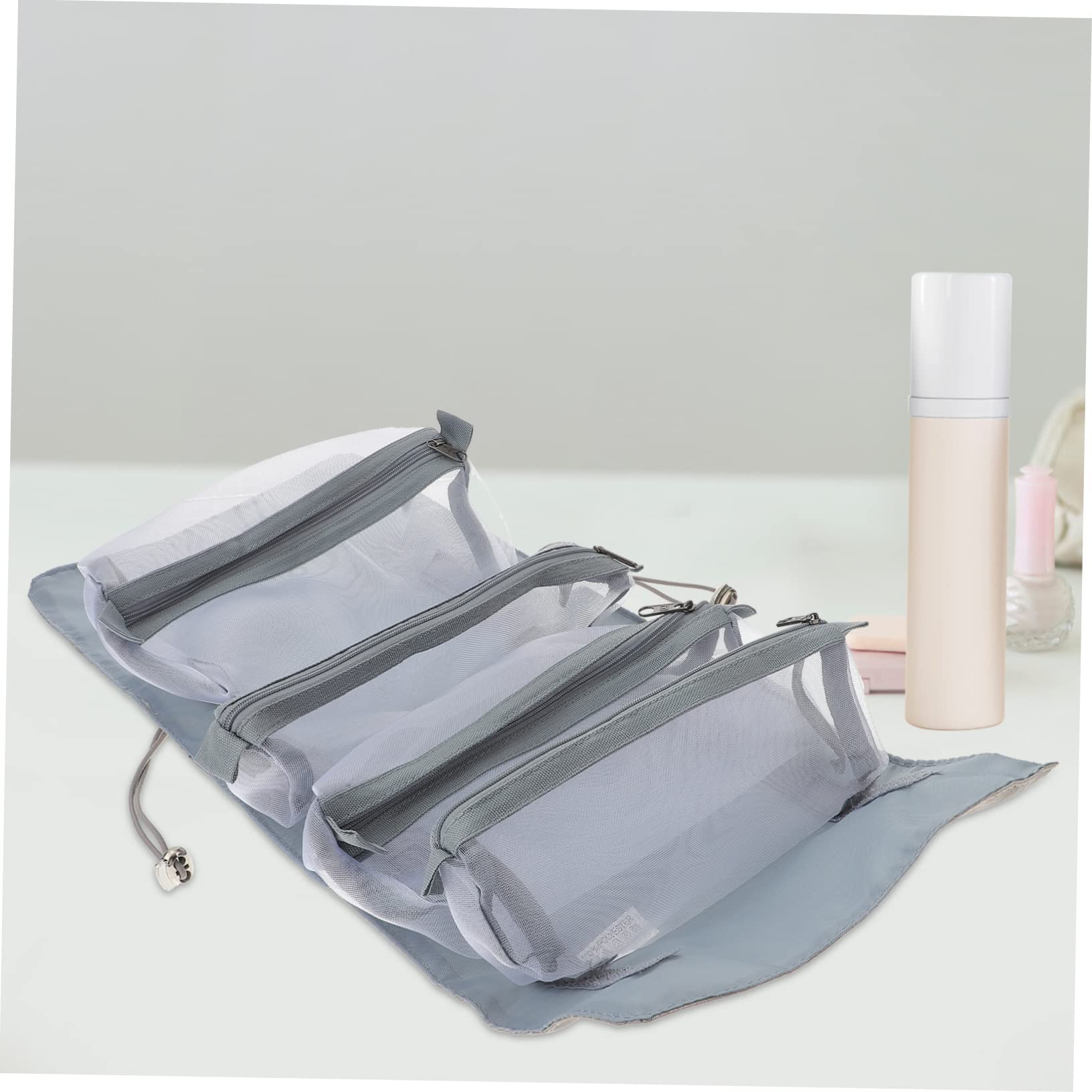 MAGICLULU 3piezas Bolsa De Maquillaje Detachable Neceser De Plegable para Cosméticos Gran Capacidad y Diseño Práctico para y Color Aleatorio