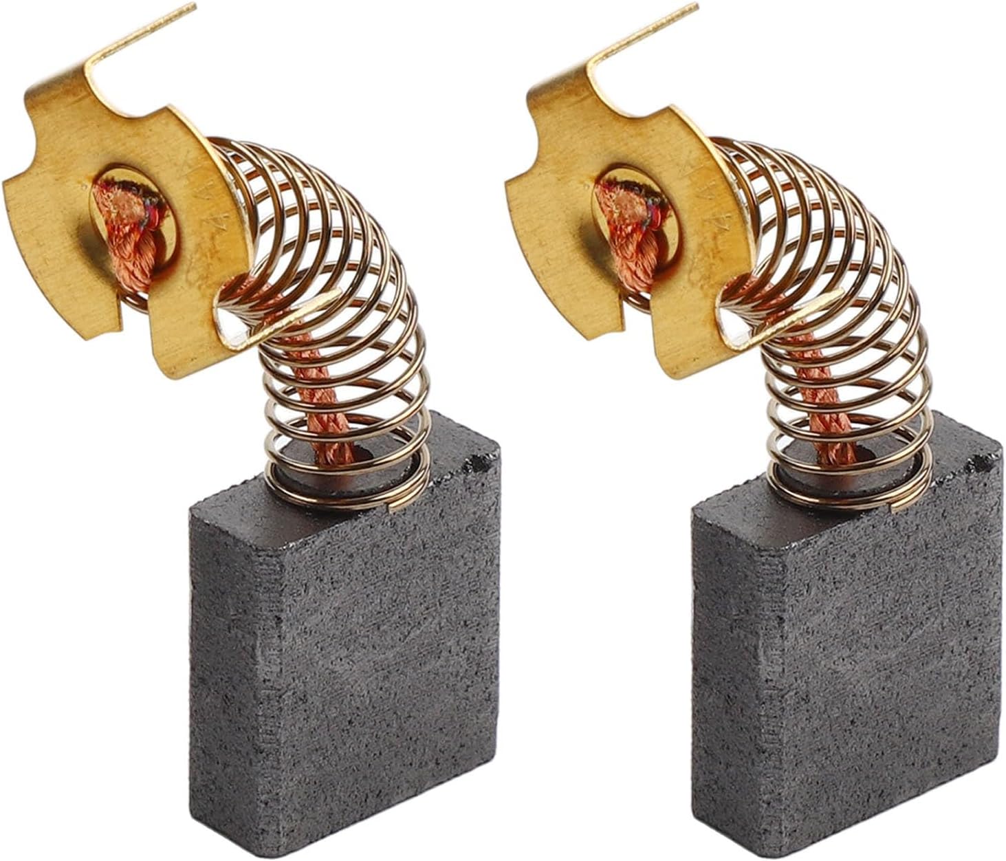 Replacement Carbon Brush Set for 0QQT OQQT Miter Saw Table Saw Chop Saw,2-Pack Power Tool Motor Repair Part,Wear Item for Power Tools with Wire and Springs,Model 83990291A1