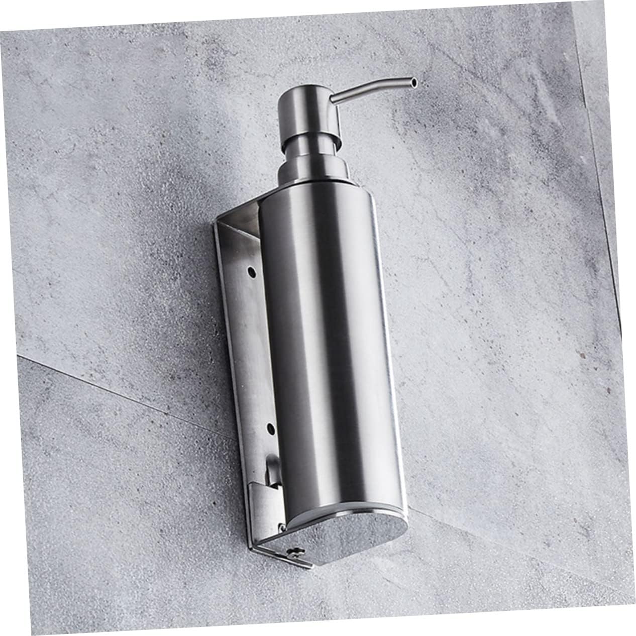 Stainless Steel Soap Dispenser Over Toilet Storage Hand Shampoo Shower Gel Holder Bathroom Sub Bottle Easy to Clean Install