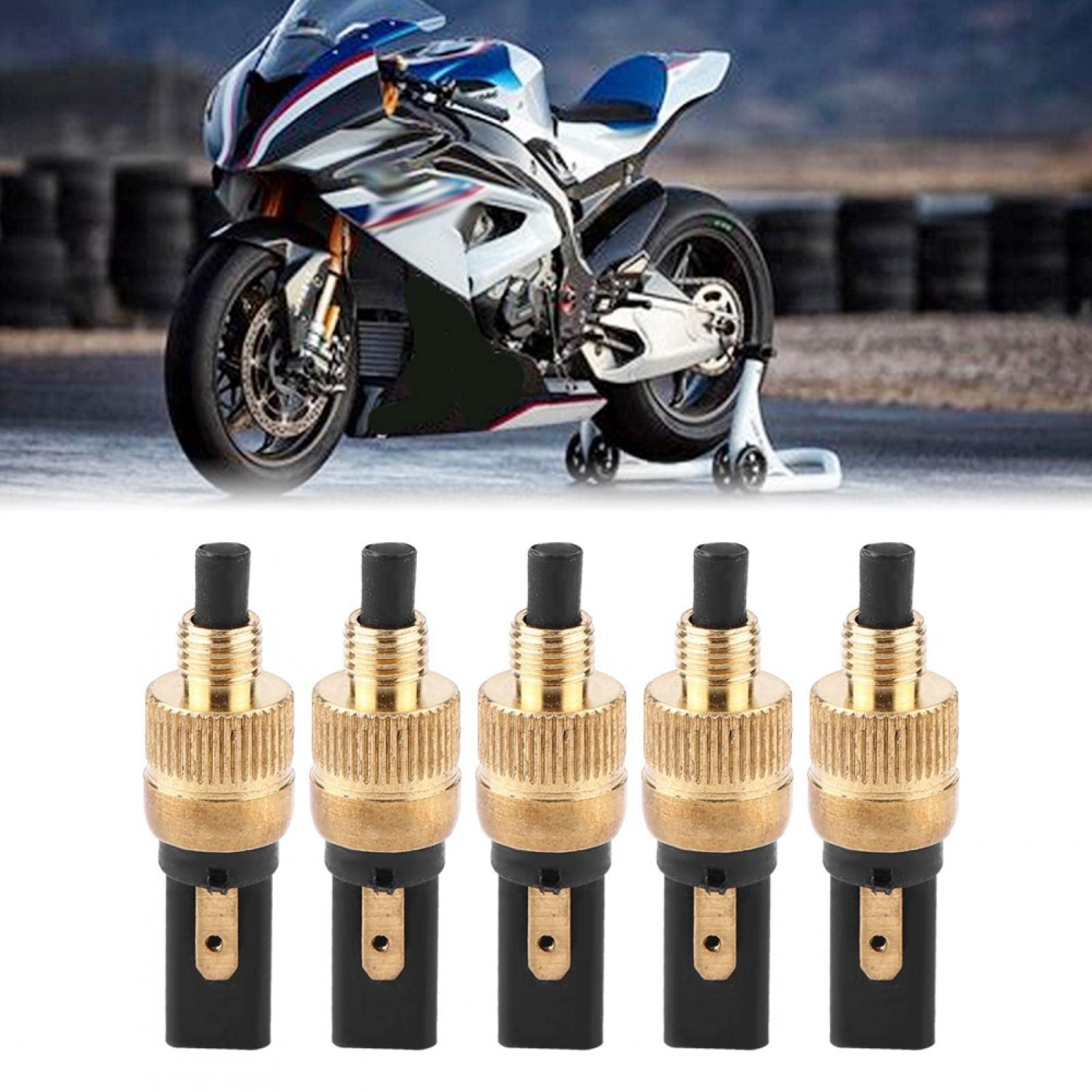 Interruttore Luce Freno Pit Bike Interruttore Luce Freno Sinistro HMParts Per ATV, Pit Bike, Dirt Bike, Monkey Bike - Nuovo Interruttore Freno Per ATV