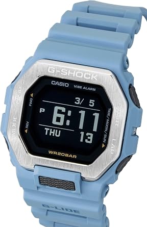 Casio GBX-100-2ADR Kol Saati, G-Shock, Digital, Gri-Mavi, Erkek
