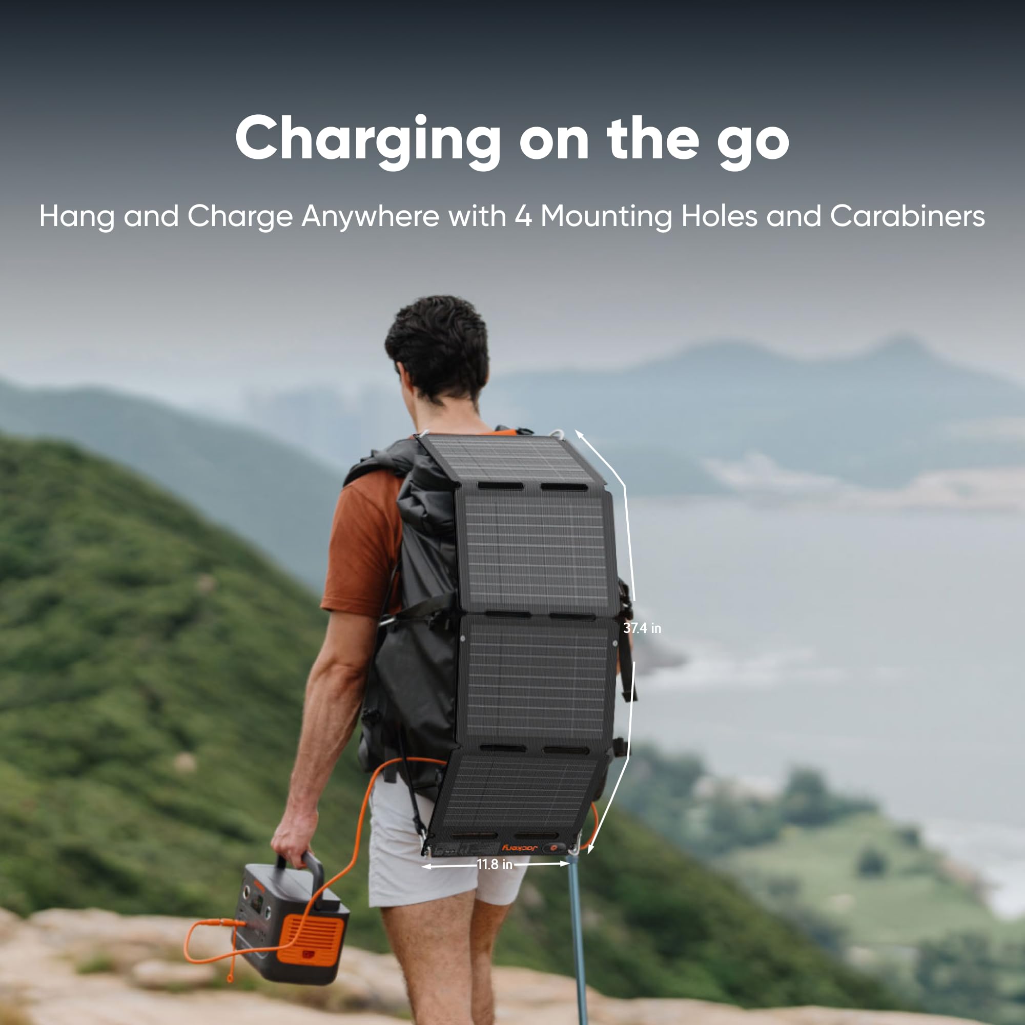 Amazon.com : Jackery SolarSaga 40W Mini Solar Panel,Portable Solar