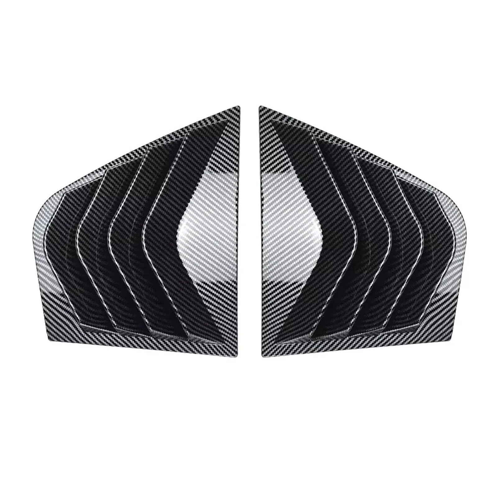 Molduras decorativas de fibra de carbono para la rejilla trasera del Kia Stinger 2018-2023 7