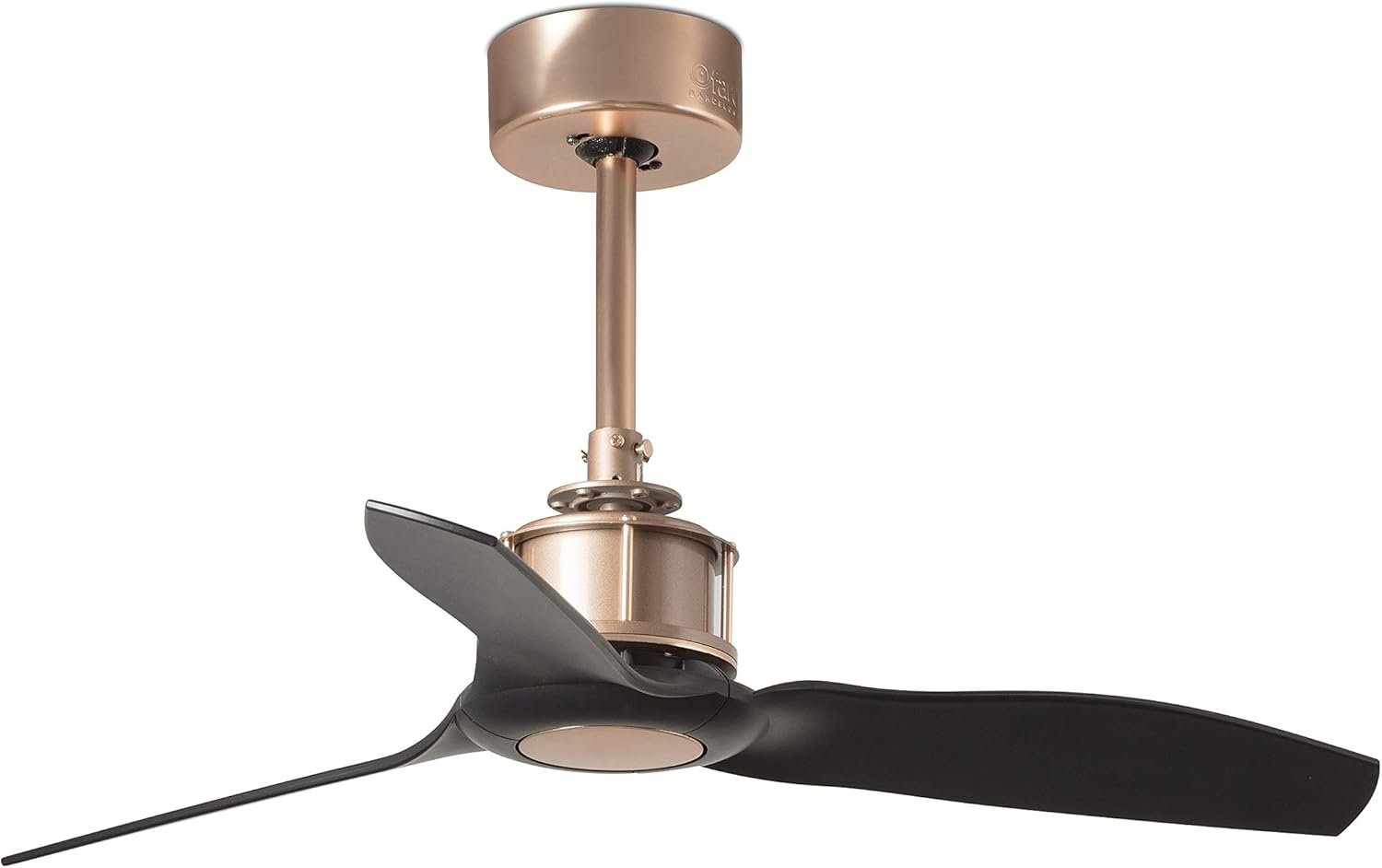 Faro Barcelona 33427WP- JUST FAN Ventilador de techo cobre/negro 81cm SMART (Receptor Smart 34150 no incluido)