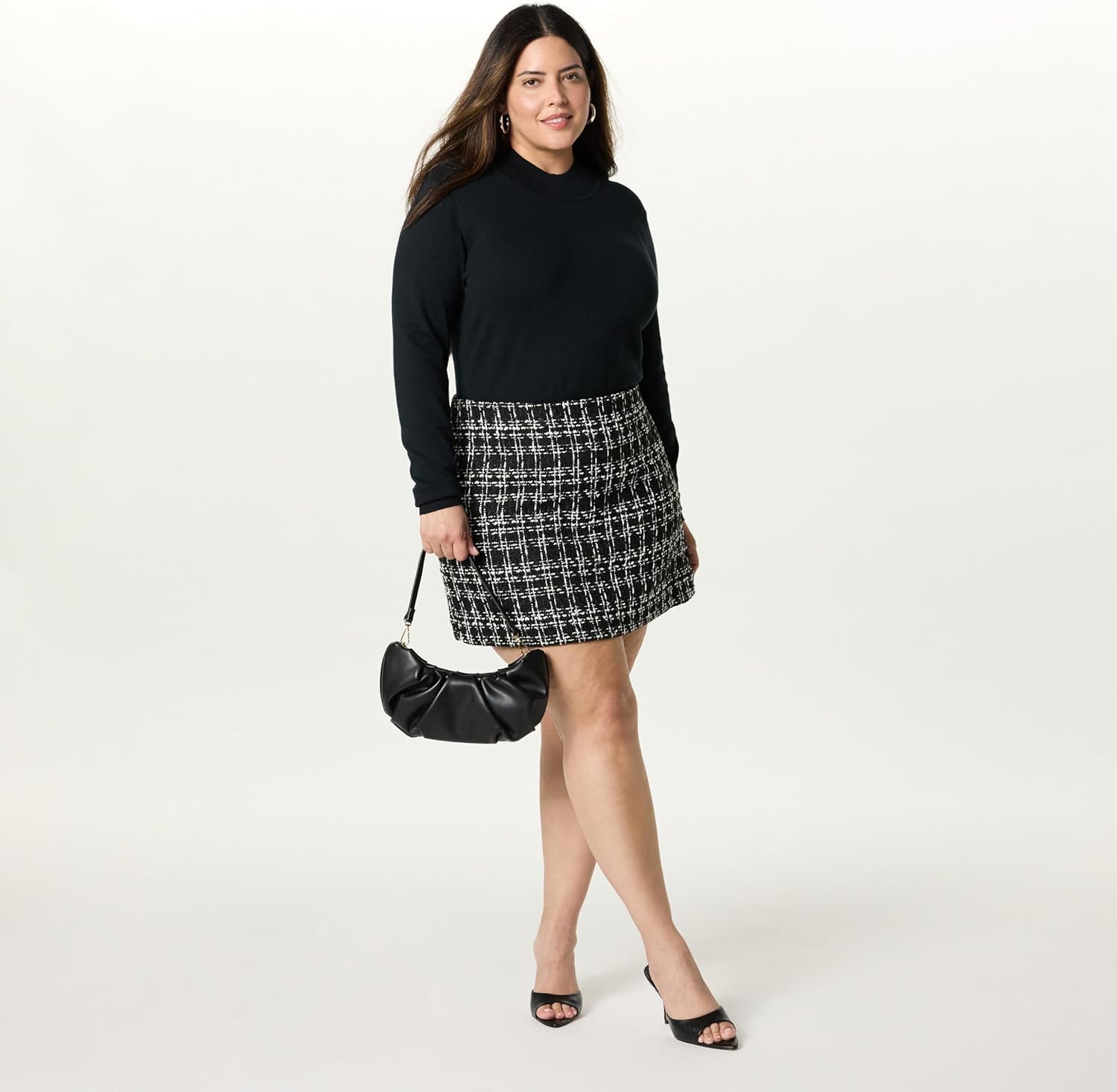 The Drop Womens Maura Long Sleeve Mock Neck Sweater - Image 7