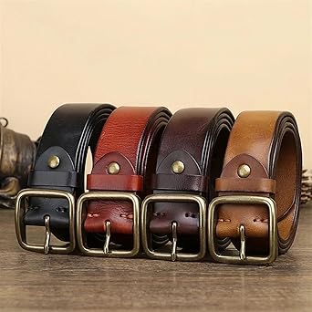 Amazon.com: Gwroyx Retro Handmade Leather Men's Waist Belt