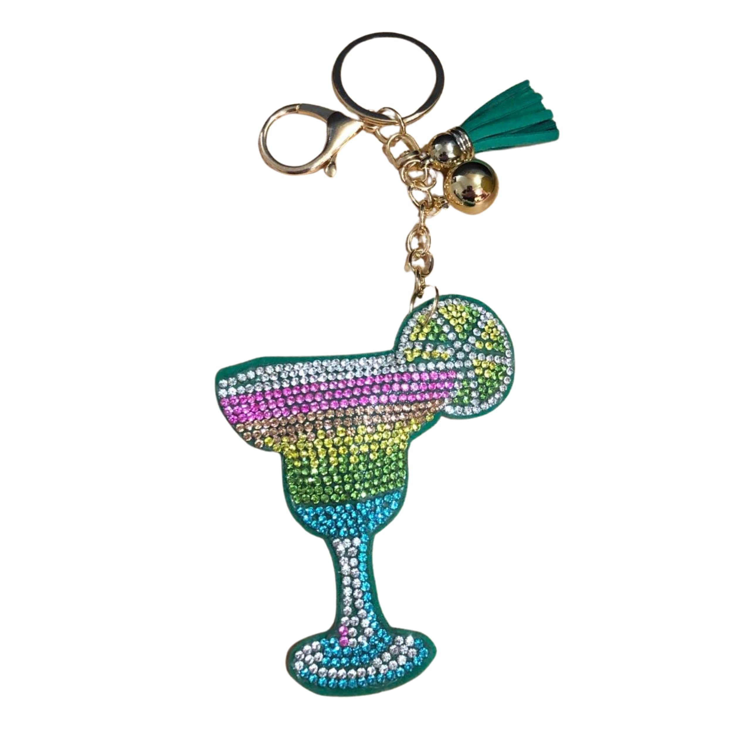 Popfizzy Women's Multi Bling Keychain Accessories For Cute Rhinestone Keychain, Car Keys Keychain Charms, Purse Charms For Handbags, M