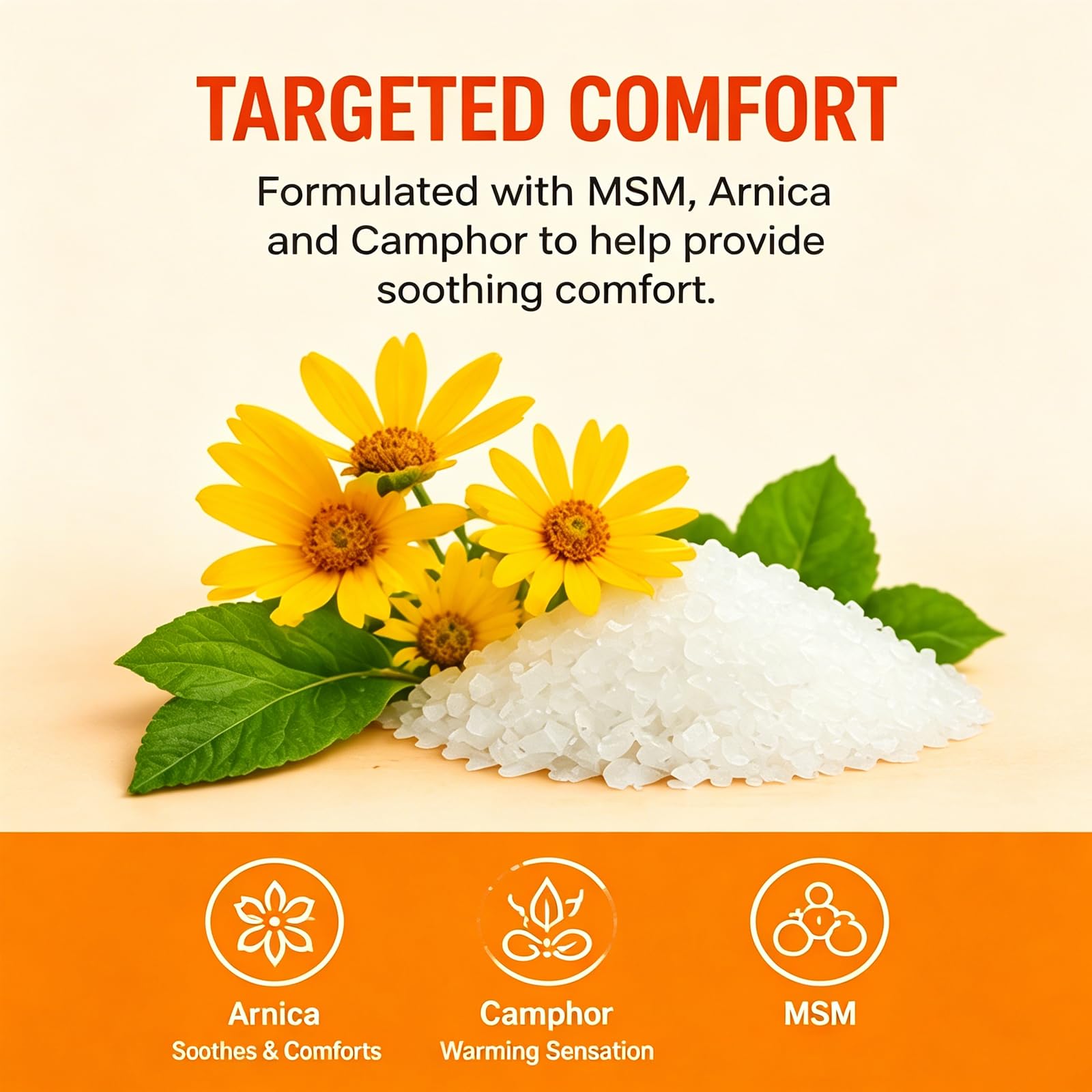 Nerve Relief Arnica & Camphor Topical Comfort Balm
