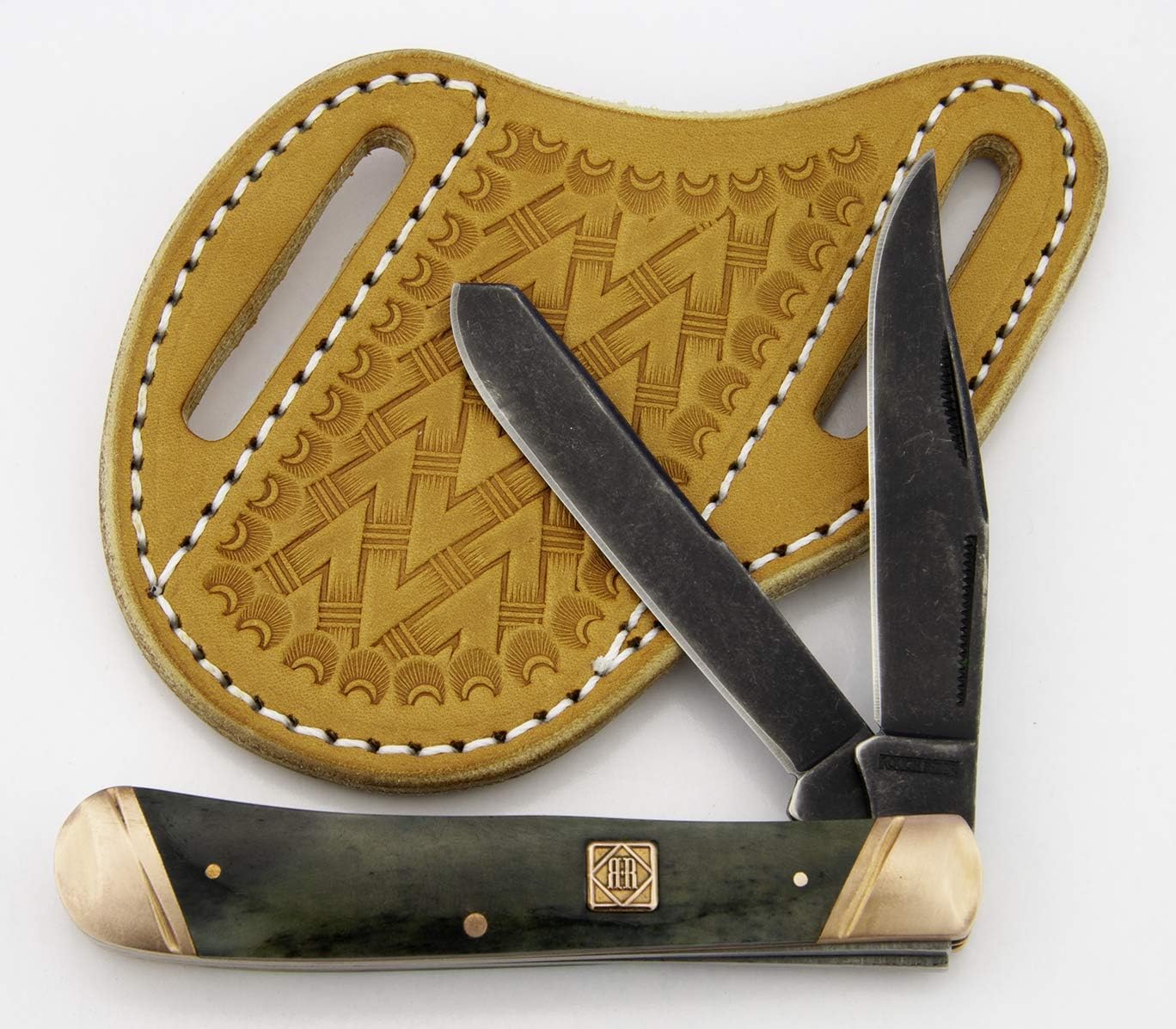 Slanted Pancake Sheath byTOP HAND GEAR with ROUGH RIDER