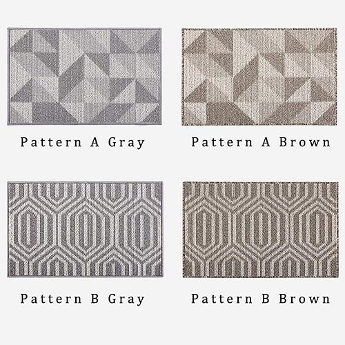 Miniatura 3 de CHICHIC Tapete para interiores, 32 x 48 pulgadas, tapetes para puerta de entrada del hogar, entrada, entrada, alfombra lavable a máquina, alfombras