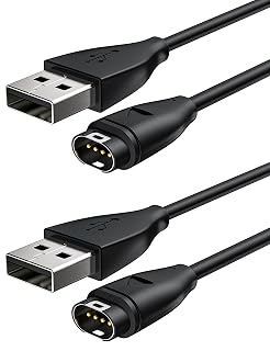Mellbree Ladekabel Kompatibel mit Garmin uhr – Kompatibel mit Garmin Vivoactive 5 4 4S 3, Fenix 7 7S 7X 6 6S 6X Pro 5 5S 5X Plus, Forerunner 745 935 945 45 45S 245, Instinct, Venu 2 Plus - Amazon product rated Grade A