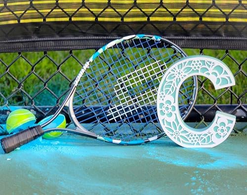 Miniatura 6 de Juego de pelotas de tenis para revelación de género, 2 pelotas con polvo y confeti, rosa y azul