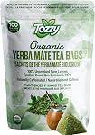 Tozzy Organic Mullein Tea – 100 Count, Plant-Based Pyramid Tea Bags | Supports Lung Health & Respiratory Wellness