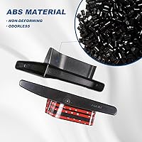 Vista 5 de HIRUFAT - 1 bandeja organizadora lateral para freno de mano para Mercedes Benz Clase G 2004-2011, accesorios de caja de almacenamiento lateral