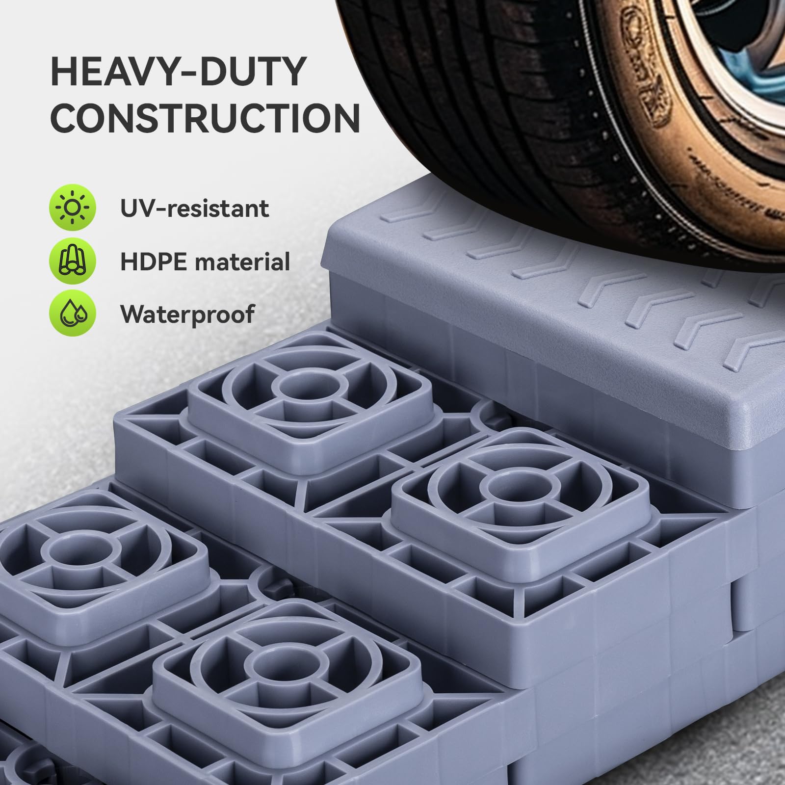 Snapklik.com : RV Leveling Blocks 12 Pack, Heavy Duty Camper Leveling ...