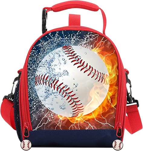 Lonchera para niños, reutilizable, multiconvertible, aislante, térmica, con correa para el hombro, lonchera, mochila, sándwich, bolsas para niñas,