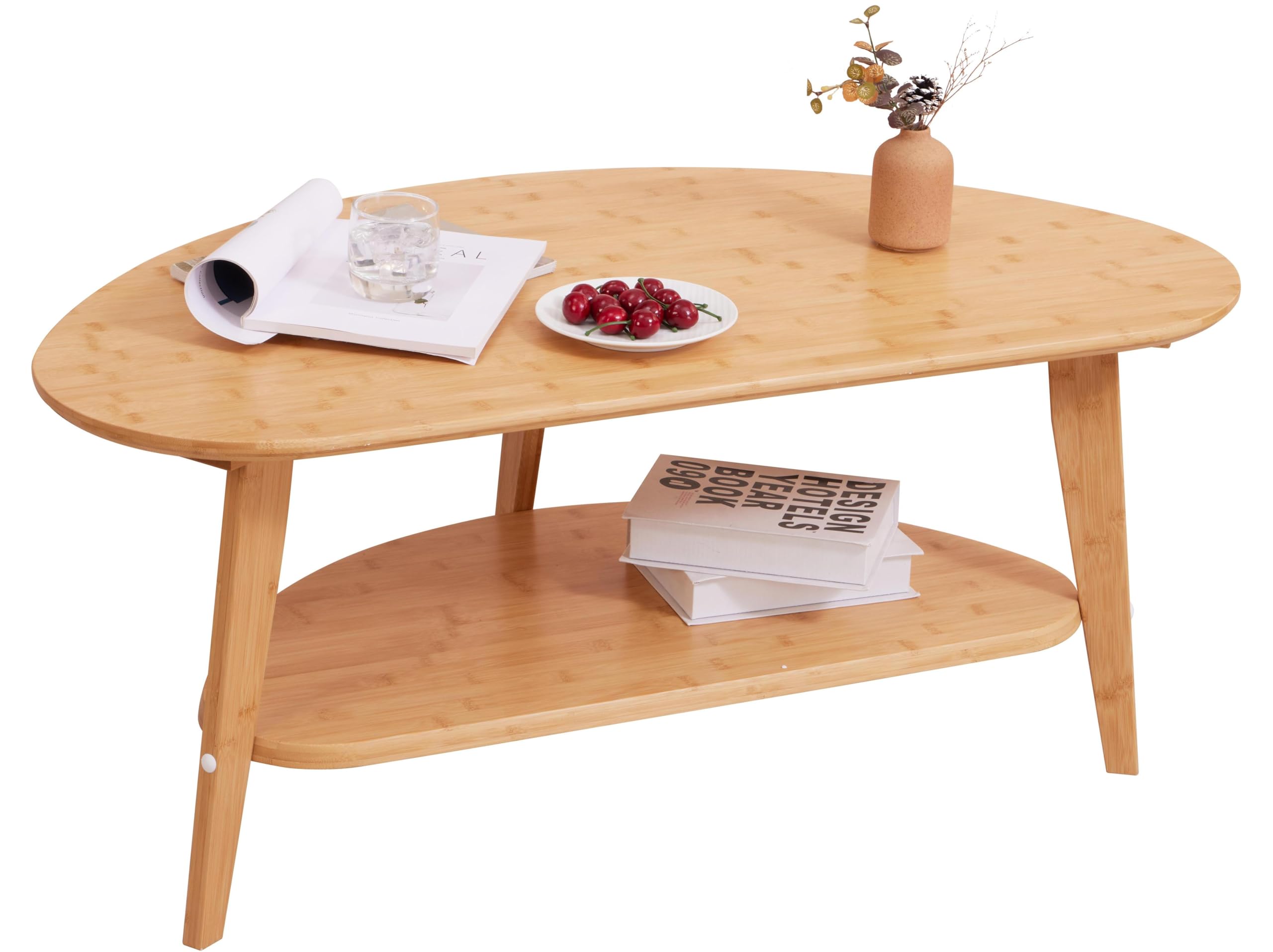 Amazon.com: NAVREX Coffee Table, Mid Century Modern Oval Coffee