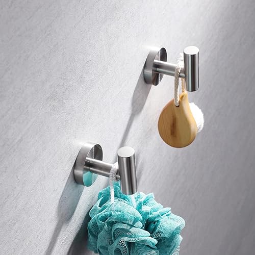 Miniatura 9 de Miyili BS01N4B - Juego de accesorios de baño de 4 piezas, acero inoxidable cepillado, soporte para toallas de 24 pulgadas, soporte para papel