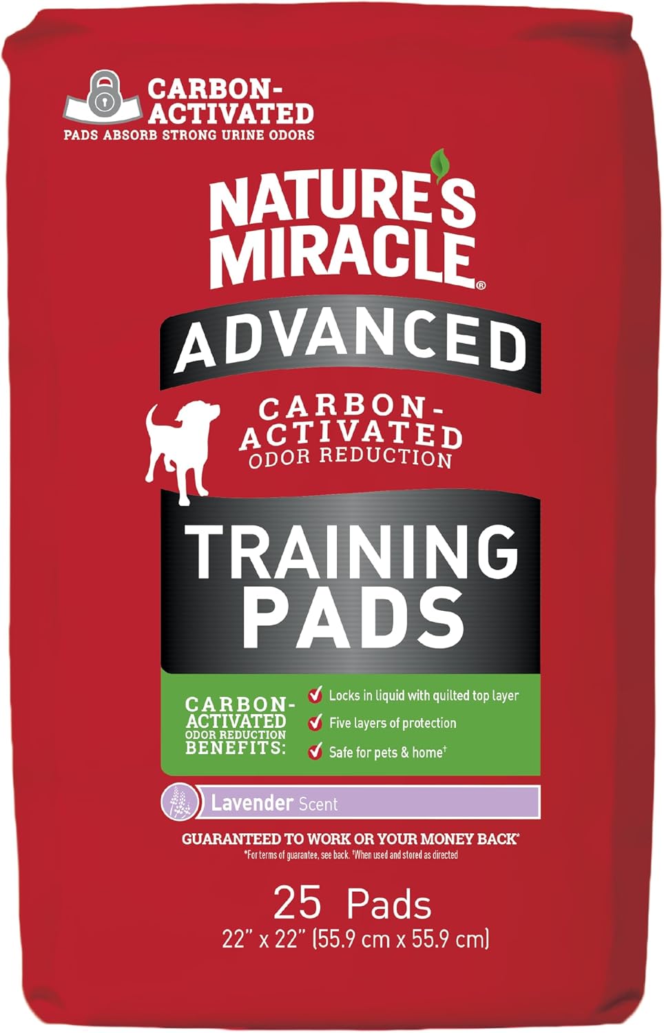 Nature’s Miracle P-98235 NM Advanced Training Pads 4/25 CT