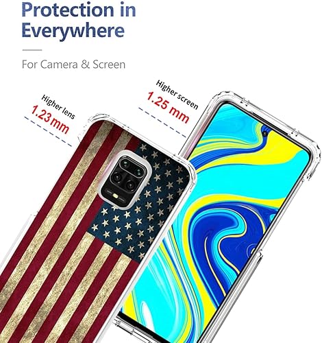 Miniatura 2 de Funda para teléfono Redmi Note 9 ProNote 9 Pro MaxNote 9SM2 Pro con protector de pantalla de vidrio templado, funda protectora de cuerpo completo