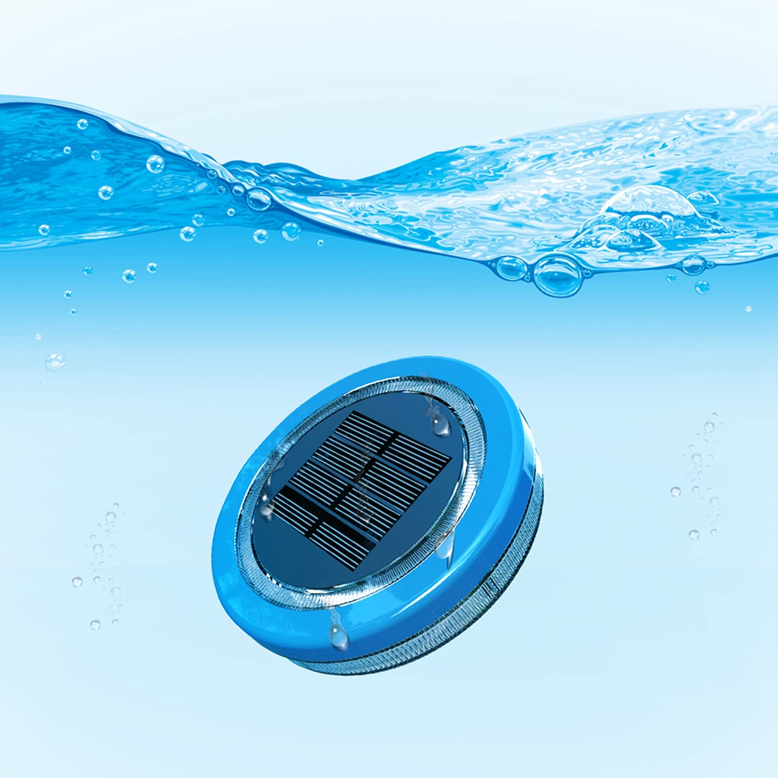 4 Uds. De Luces Flotantes Solares Impermeables con Cambio De Color RGB, Lámpara LED para Piscina, Luz Solar De Paisaje para Piscina, Estanque, SPA