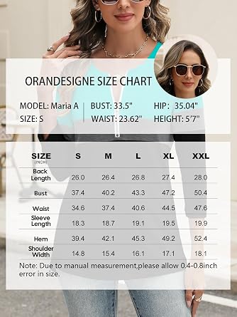 ORANDESIGNE Women's 3/4 Length Sleeve Tops Quarter Zipper Pullover Shirts