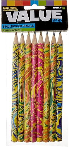 Miniatura 4 de Lápices de madera multicolor de alta calidad, 7.37 pulgadas (paquete de 8), perfectos para arte, dibujo y colorear