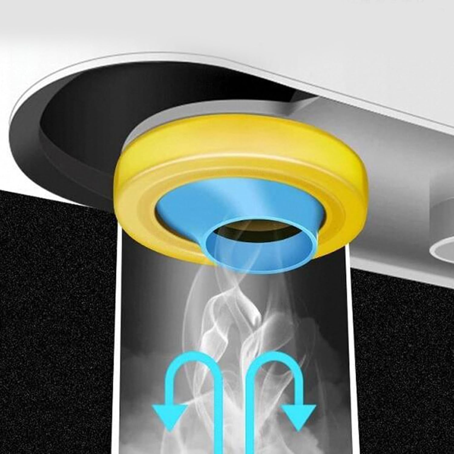 Industrial Toilet Offset Flange Seal Easy Install Toilet Shifts Flange Gasket Suitable For Secure Fits & Odor Prevention