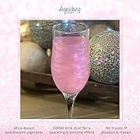 Vista 124 de Purpurina comestible para bebidas, espolvoreador de 3 gramos (rojo)