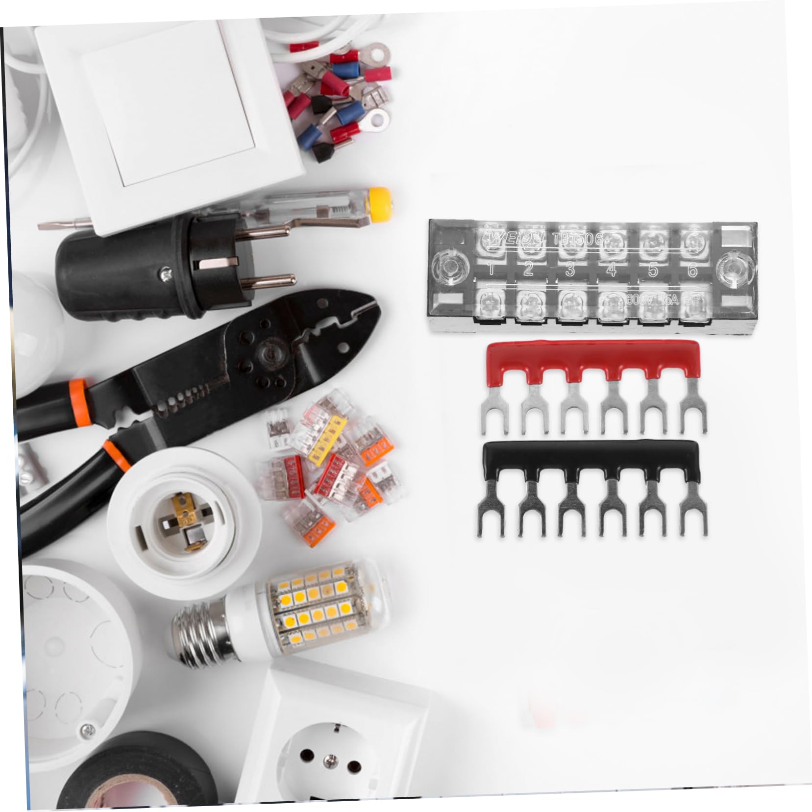 reidan_collage　0925 Healvian 5sets Dual Row Terminal Block Position with
