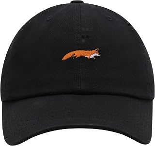 JPAK Fox Premium Dad Hat Embroidered Cotton Baseball Cap Vulpine Woodland