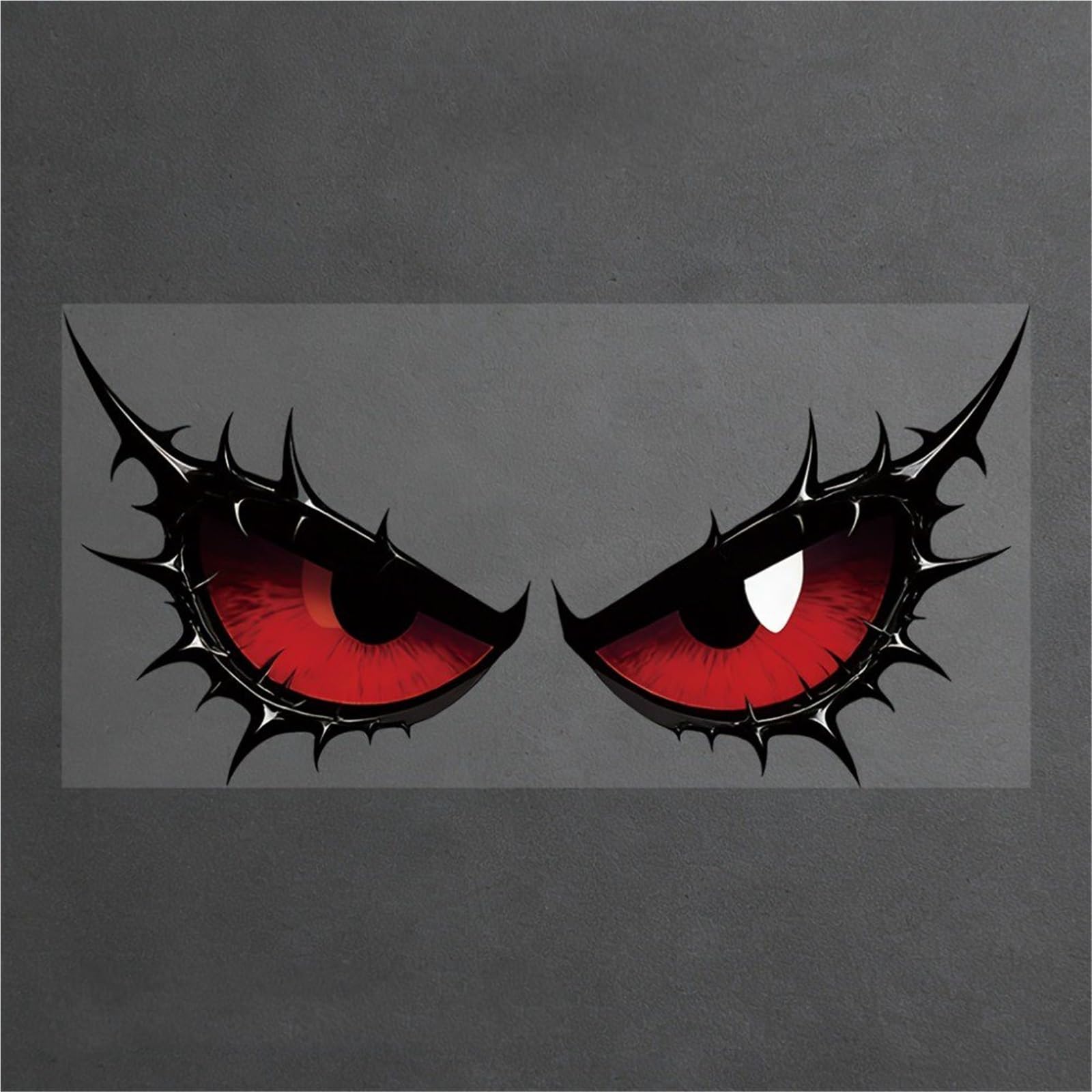 HAfgDJ 1Pc Eye Motorcycle Sticker, Decal for Fuel Tank, Helmet, Fairing Car Rear Windshields Motorcycle