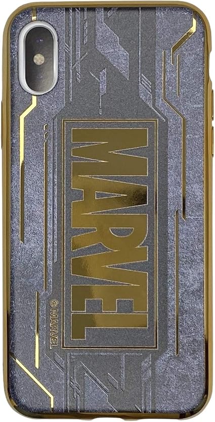 Amazon Co Jp Marvel Design スマートフォン ケース アベンジャーズ キャラクターの スマホケース 軽量 ソフト Tpuにメタリック塗装を施した重厚感あふれるデザイン Iphone X Xs 対応 マーベル ゴールド 家電 カメラ