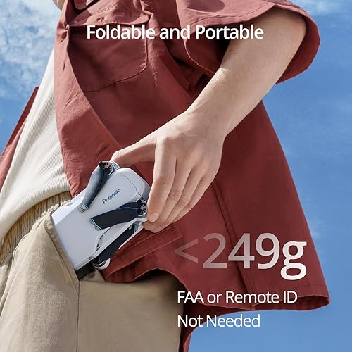 Miniatura 6 de Potensic ATOM 3-Axis Gimbal 4K GPS Drone, paquete estándar con 1 concentrador de carga paralelo, 2 baterías